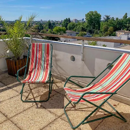 Proche Bordeaux 75 M2 Rooftop Apartamento *